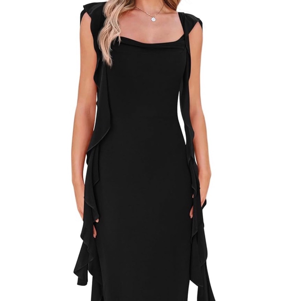 Elegant Black Formal Dress